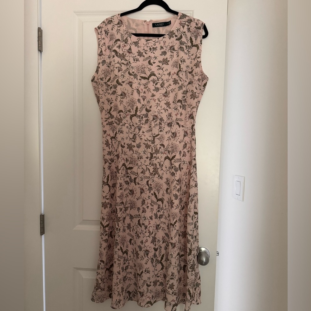 Pink Floral Ralph Lauren Dress